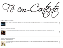 Tablet Screenshot of feemcontexto.com